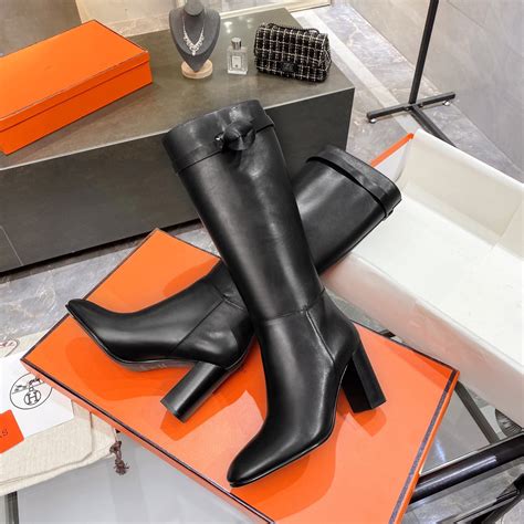 Hermes high boots